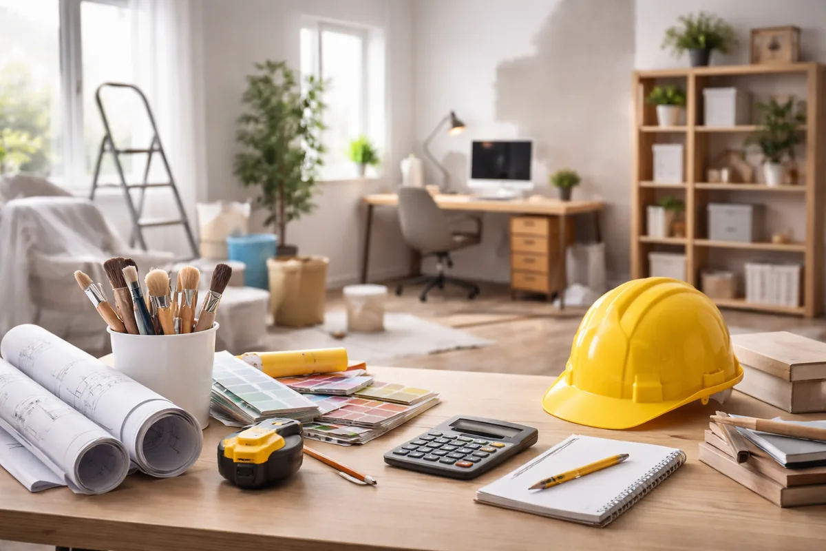 Quel budget prévoir pour la rénovation d'un espace de bureau à domicile