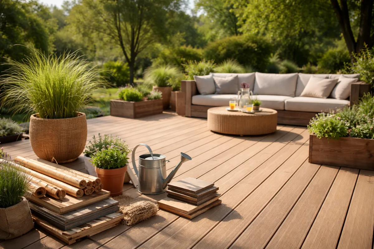 Où trouver des matériaux écologiques pour construire une terrasse