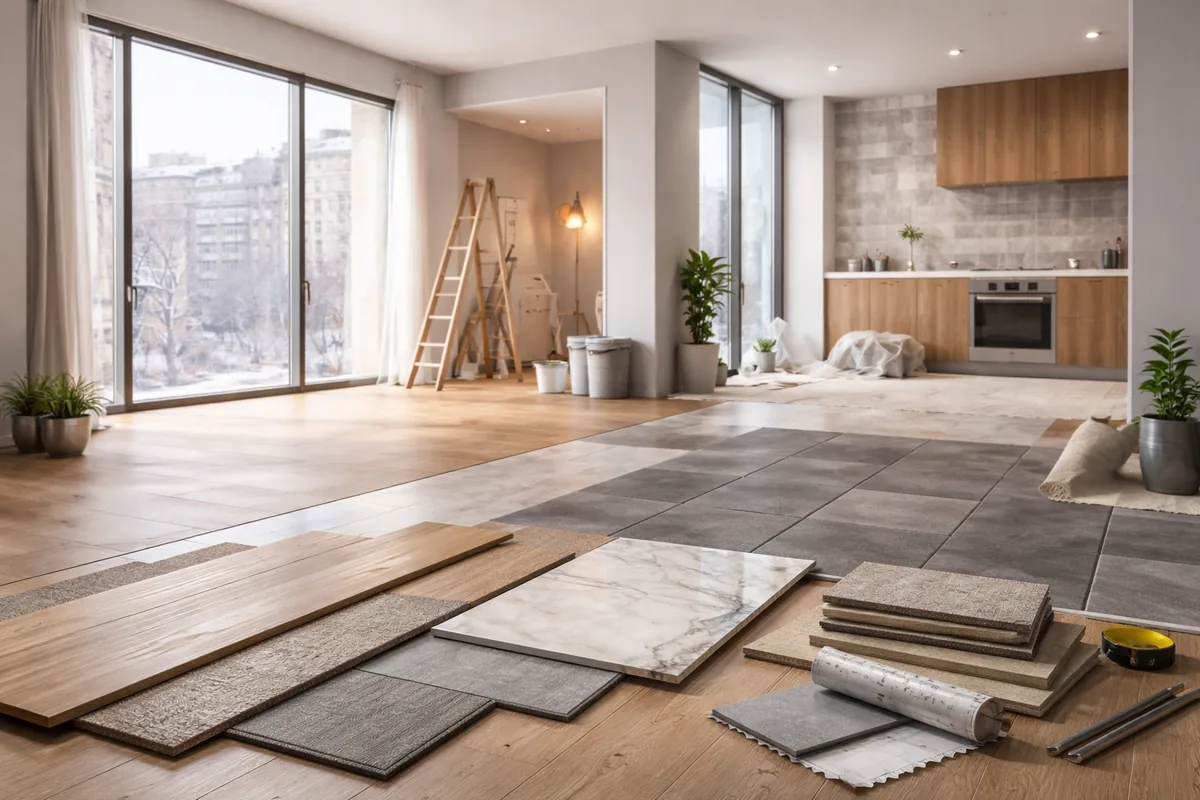 Quel type de revêtement choisir pour un appartement en rénovation en Russie