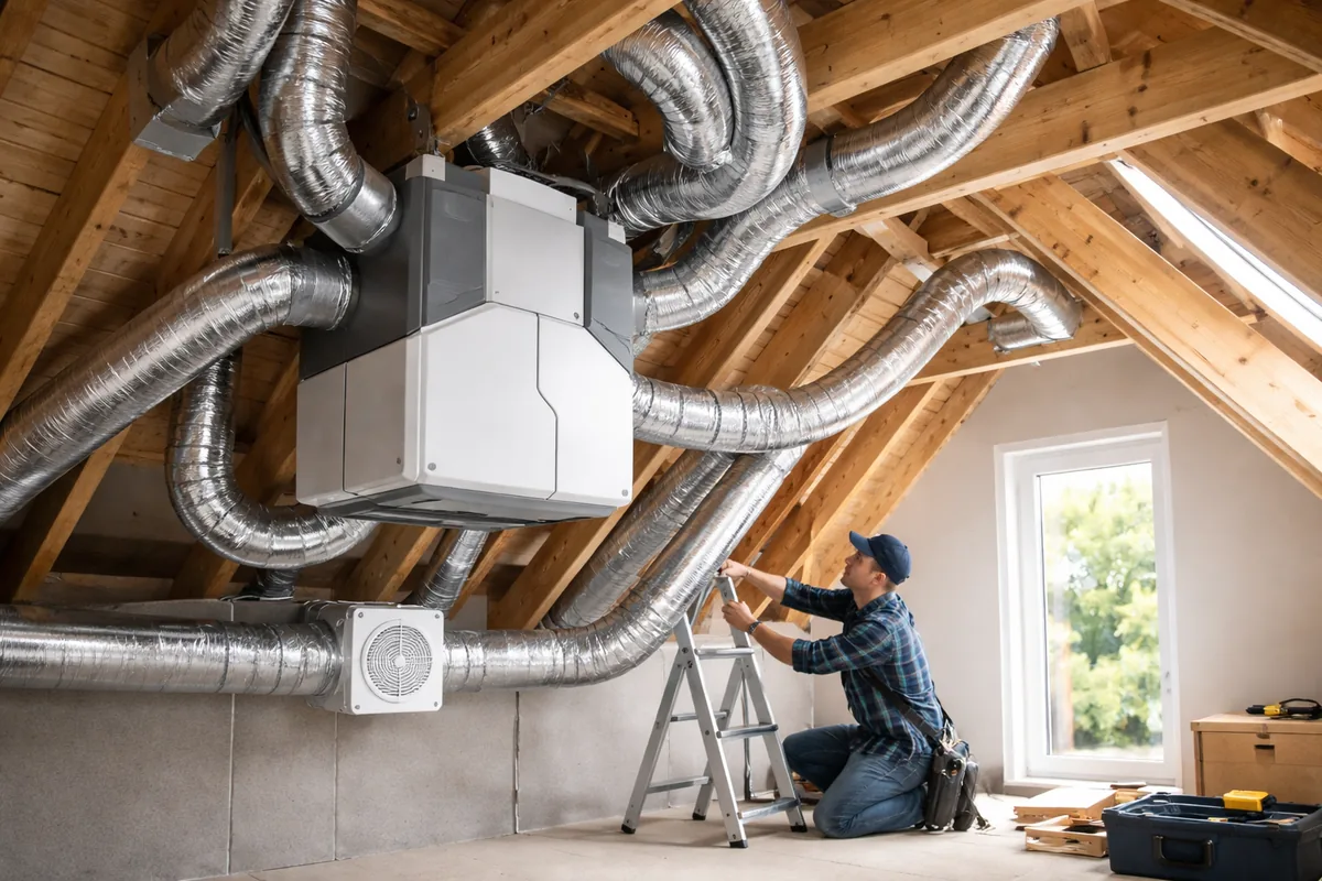 Comment installer un système de ventilation dans une maison de 100 m²