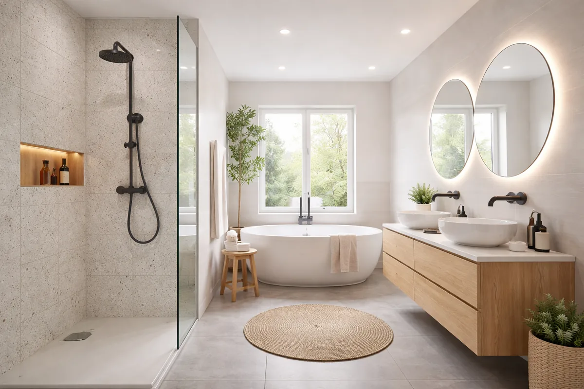 Combien coûte la rénovation complète d'une salle de bain de 10 m²